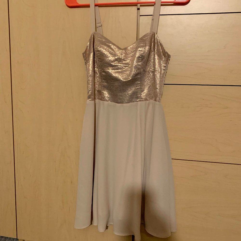 NWOT Express Shear Pink Dress Size 2